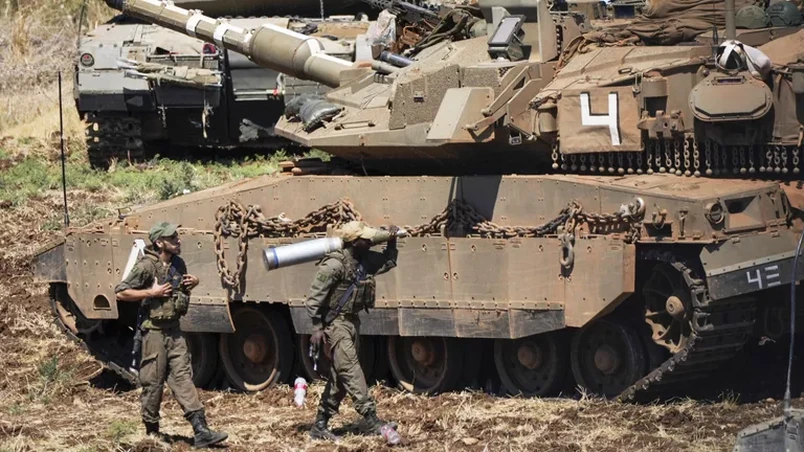 Израильские военные на севере Израиля. Архивное фото