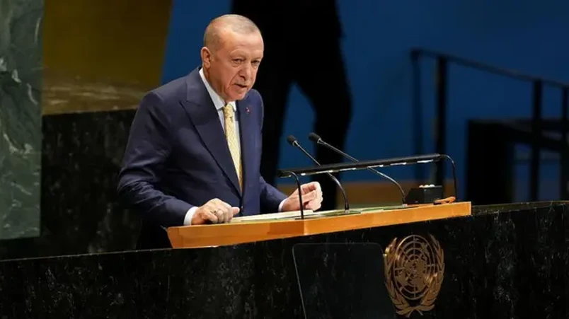 Erdoʻgʻan BMTda Isroilni qoralayotgan vaqtida uning mikrofoni oʻchirildi