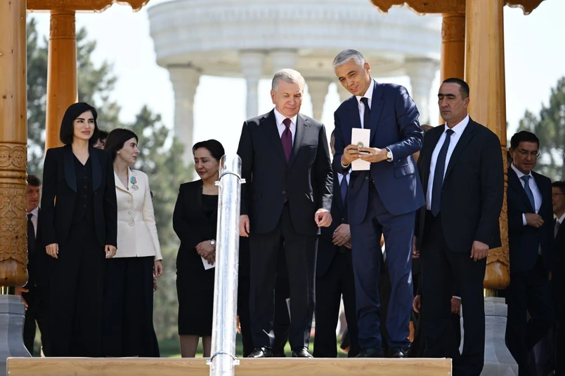 Oʻzbekiston Milliy muzeyiga tamal toshi qoʻyildi
