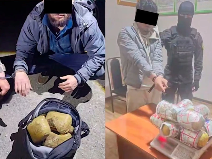 Tojikistondan qaryib 27 kg narkotik modda olib kirilayotgan vaqtda ushlandi,