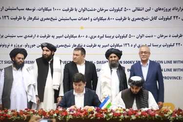 Oʻzbekiston va Afgʻoniston oʻrtasida 243 million AQSh dollarlik toʻrtta energiya loyihasi boʻyicha shartnoma imolandi