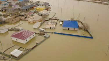 Qozogʻistonda suv toshqini