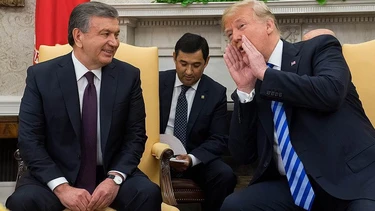 Mirziyoyev bir soʻzli shaxs — Tramp