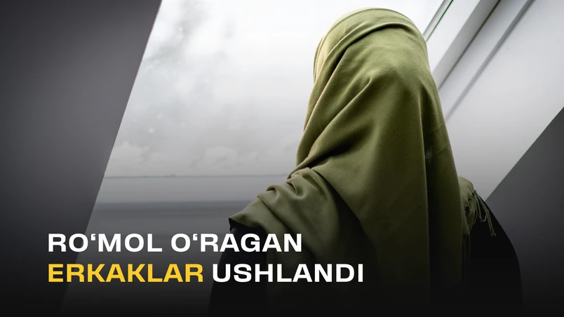 Roʻmol oʻragan erkaklar: Oʻzbekistonda ayollar kiyimida yurgan yana bir erkak ushlandi